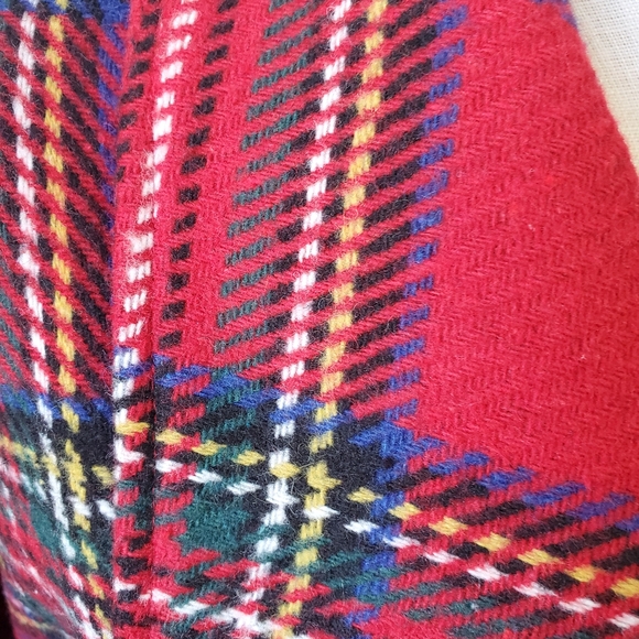 Coco + Carmen Red Plaid Coat - Picture 6 of 11